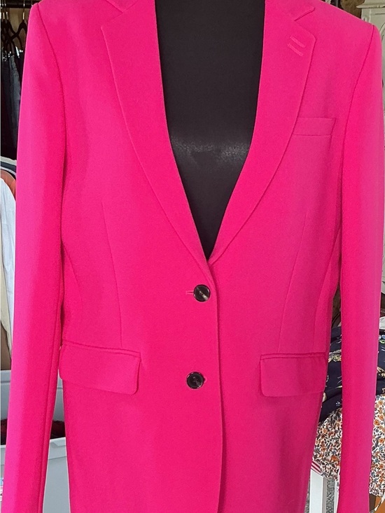 The Kooples Jackets & Blazers - The Kooples Bright Pink Tailored Blazer